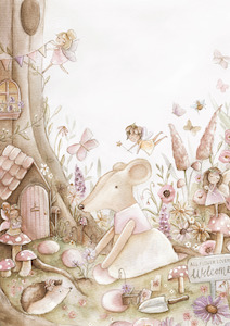 Millar Mouse Fairies - Print