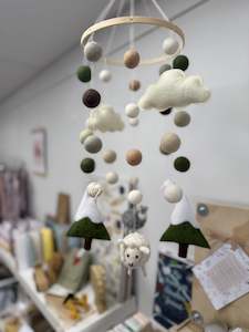 Kids Room Decor: Little Sheep & Tree Mobile