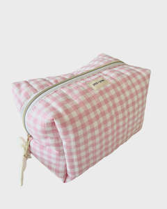Rosa Gingham Quilted Carry-All