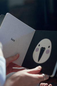 Kids Books: Baby Meets Bird Board Book