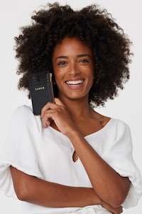 Winona Card Holder - Black