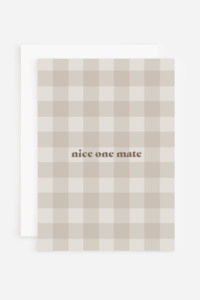 Salty Pipis: Card - Nice One Mate