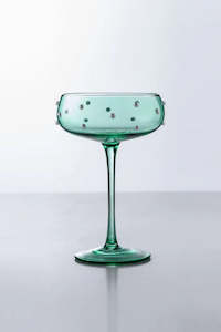 The Perfect Pearl Coupe - Set of 4 Green