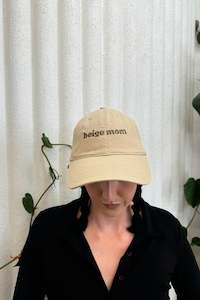 Dad Cap - "Beige Mom"