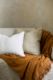 Mila Feather Filled Cushion - Nougat
