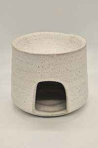 Lifestyle: Vintage Oil Burner - Sandy White