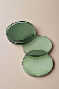 Decor Ceramics 1: Coaster Set of 4 - Fern