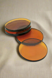 Coaster Set of 4 - Amber