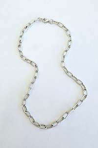 Nikki Ross Jewellery: Heavy Link Paper Chain - Silver