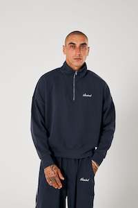 Zip Jumper - Navy