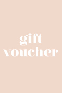Gifts: Digital Gift Voucher