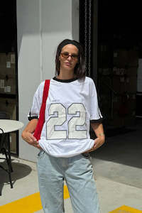 Twenty Two Tee - White