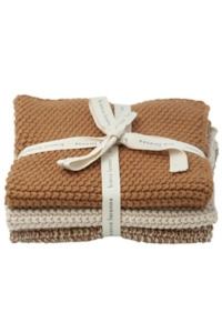Daily Rituals: Lavette Washcloths - Clay