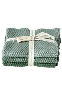 Lavette Washcloths - Sage