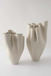 Ned Collections: Walker Vase - Off White