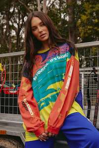 The Long Sleeve it's Gangster Tee - Multicolour