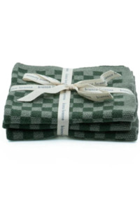 Cleaning Organisation: Chekka Washcloths - Sage