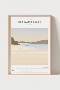 Hot Water Beach Print