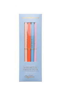 Office: Slim Metal Twisty Pen - Confidence