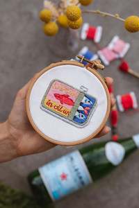 Best Selling: Embroidery Kit - Mini Sardines Tin