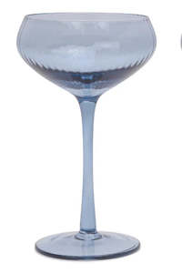 Home: The Lou Coupe Glasses - Blue