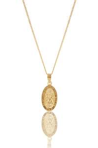 Fashion: St Christopher the Patron of Travel Necklace
