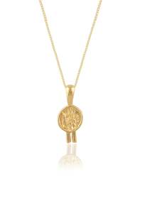 Saint Valentine - Saint of Love Necklace - Gold