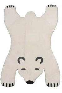 Kids Baby: Woolen Child Rug - Polar Bear