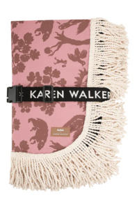 Kollab: Fringed Picnic Mat - Kollab x Karen Walker Animal Kingdom
