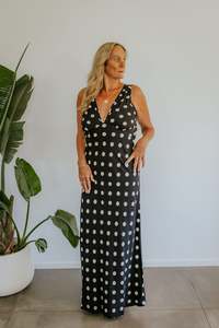 Uma Dress - Black Luna