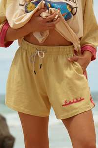 The Chido Shorts - Seas the Day - Mustard