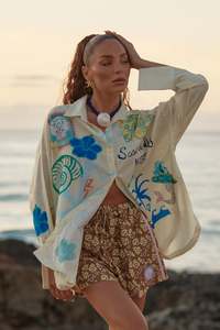 Tops 1: The Don Julio Shirt - Seas The Day - Cream