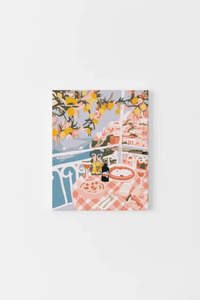 Paint Like Frida: Paint by Numbers Mini Kit - Positano
