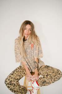 Sorry Mom Tee - Leopard