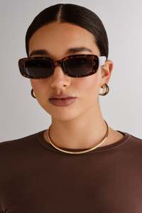 Accessories 1: Ceres Sunglasses - Dark Tort Smoke Mono