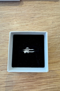 Peace & Love Ring Set