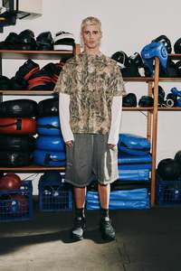 Best Selling: Round One Layered Tee - Vintage Camo