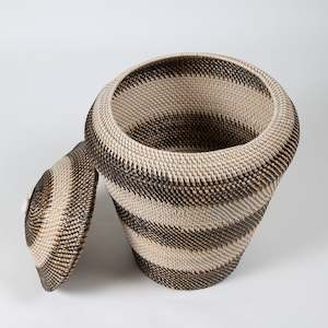 Baskets And Storage: Woven Snake Charmer Basket