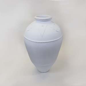 Matte White Balinese Pot