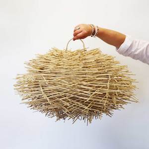 Light Shades Lamps: Sea Urchin Rattan Light Shade
