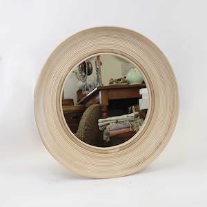 Mirrors: Round Bamboo Mirror