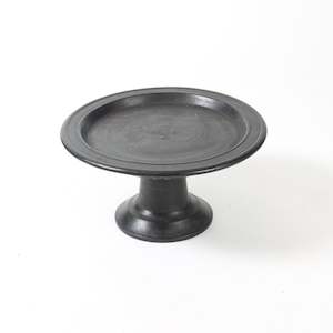 Wooden Display or Cake Stand Finished in Black