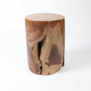 All: Teak Root Stool/Side Table Natural