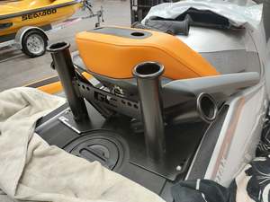 Sea Doo Fishing Accessories: Rear Seat Rod Holders - Fish Pro, GTX, RXT, GTI, GTR, RXP