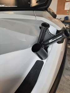 Sea Doo Fishing Accessories: Fish Pro Footwell Rod Holder + Bottle Holder