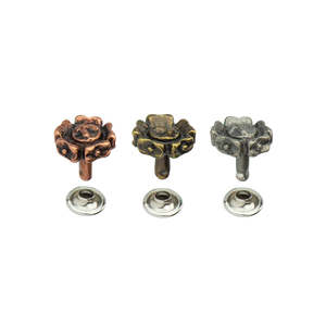 Flower Rivets, 6/PK