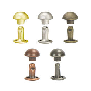 Dome Rivets - (Sold in 100's)