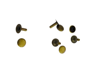 Rivets: 810 Single Cap Rivet Antique Brass (100Pcs/Pk)