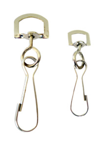 Hooks: SWIVEL HOOK NICKEL