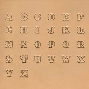 Tools: Standard Uppercase Alphabet Stamp 27 Pcs Set